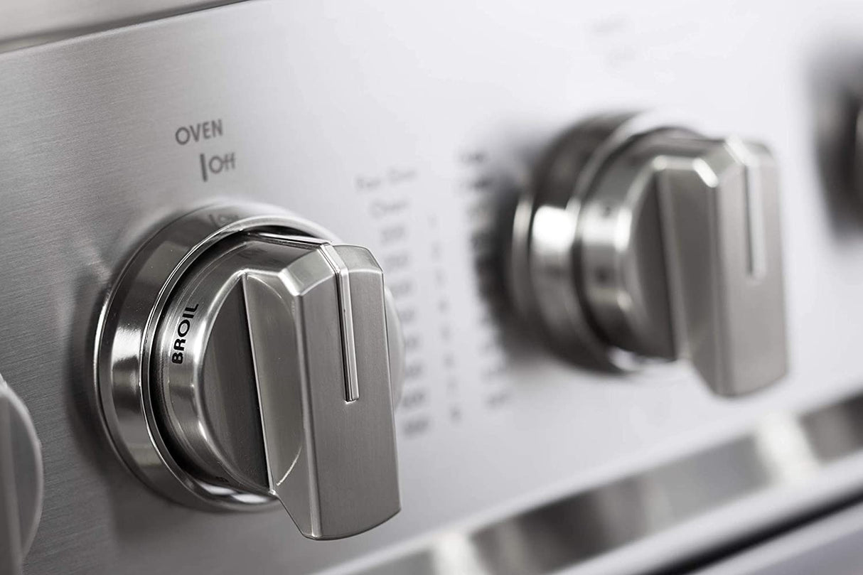 Verona VPFSEE365DW Prestige 36" Electric Glass Top Double Oven Range - White