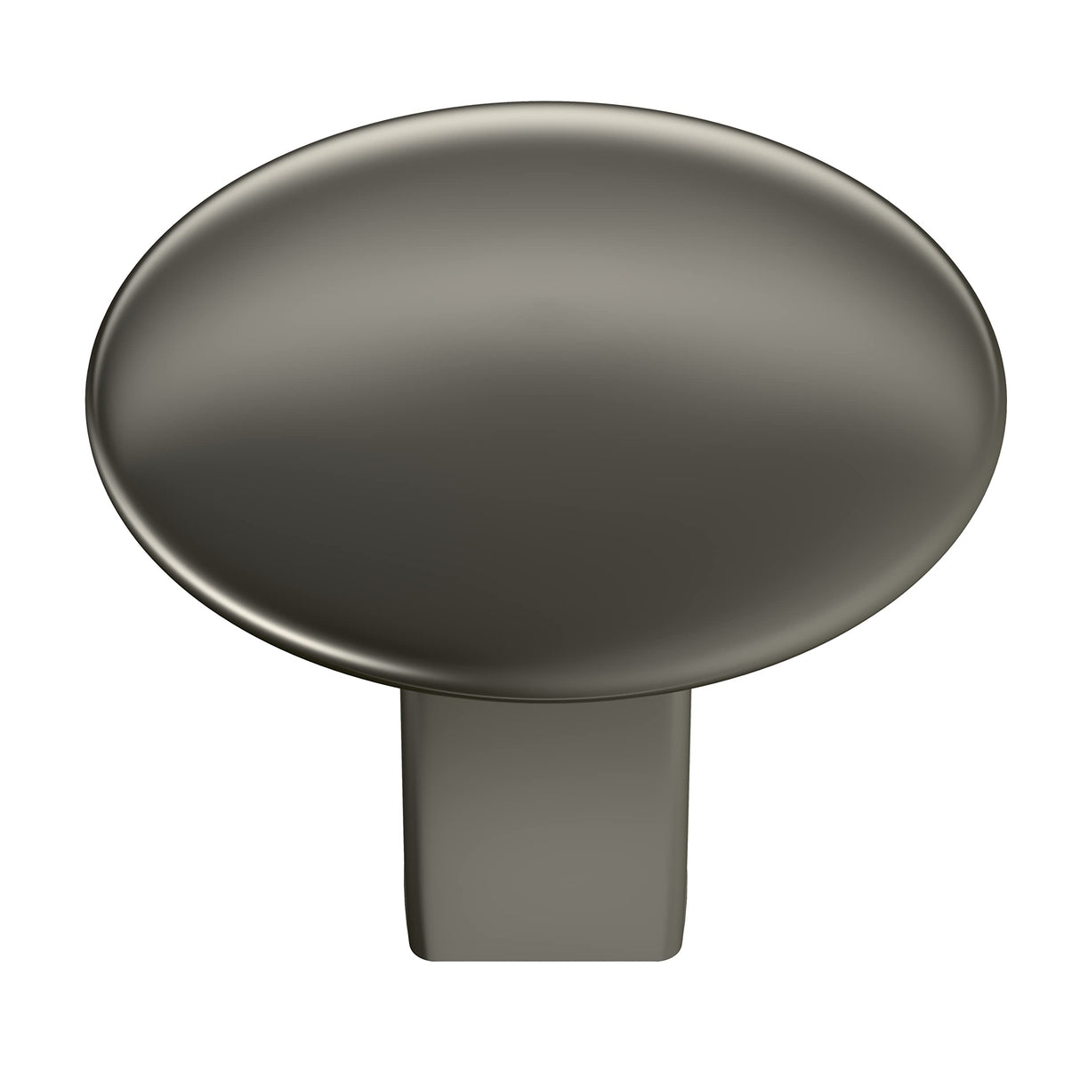 Amerock Cabinet Knob Polished Nickel 1-1/4 inch (32 mm) Diameter Riva 1 Pack Drawer Knob Cabinet Hardware