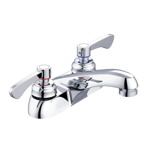 Gerber GC444541 Chrome Commercial Two Handle Centerset Lavatory Faucet Less Drain 0...