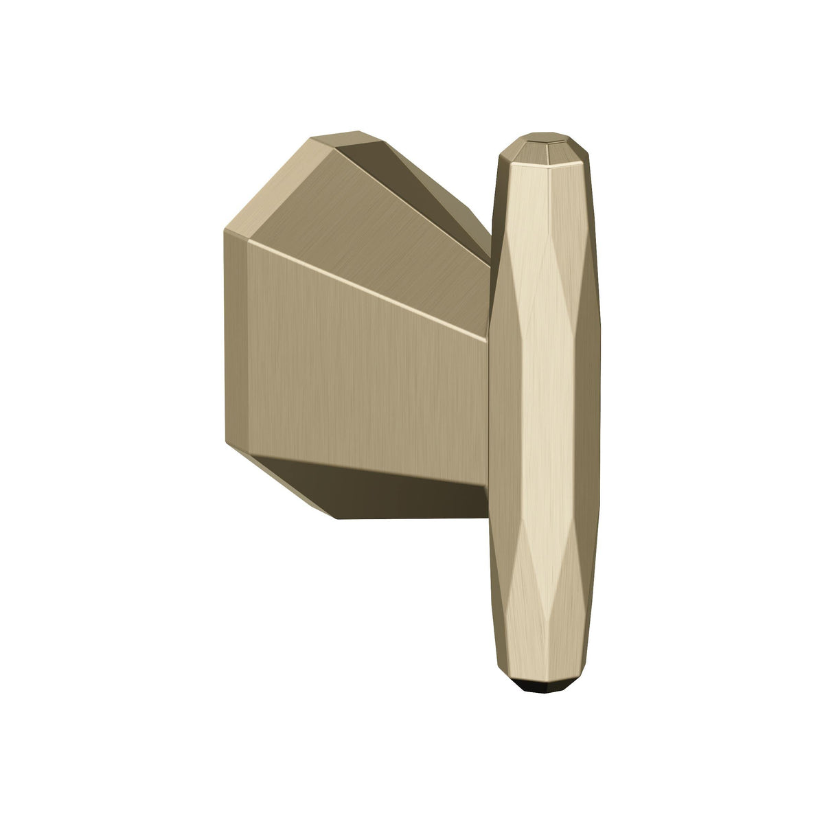 Amerock BH36040BBZ Golden Champagne Single Robe Hook 3-7/16 in. (87 mm) Length Towel Holder St. Vincent Towel Hook for Bathroom Bathroom Hardware Bath Accessories