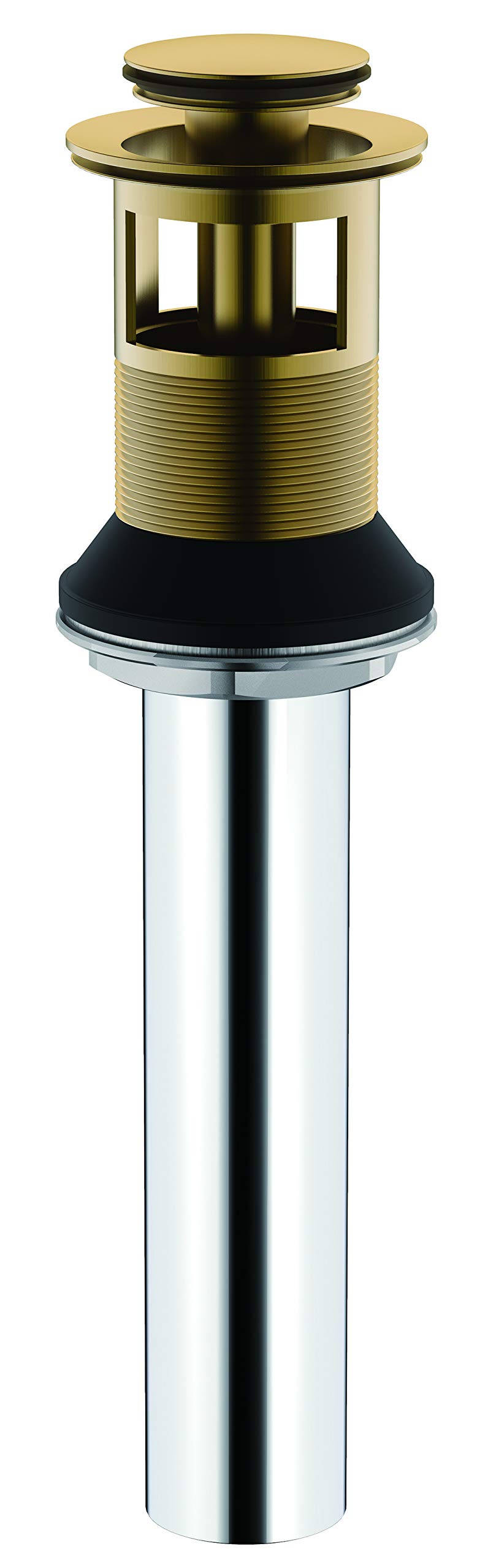 Gerber DA505918BB Brushed Bronze 1 1/4" Metal Touch-down Drain Assembly