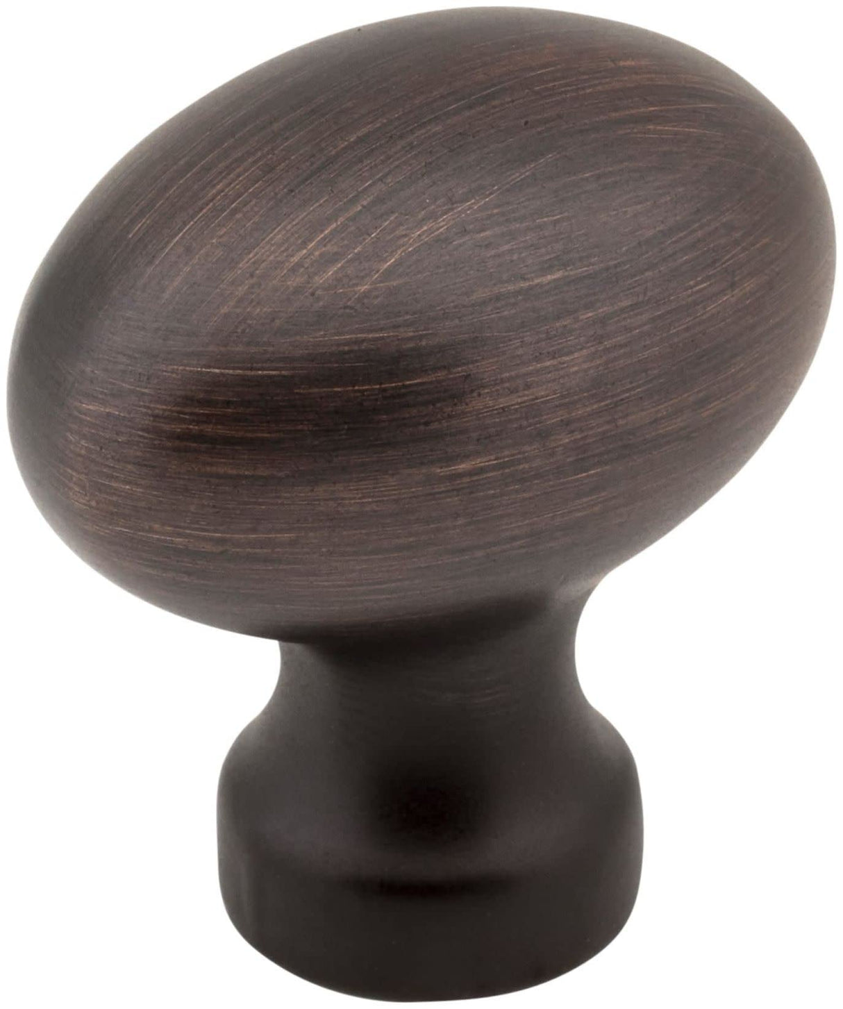 Jeffrey Alexander 3990-DBAC 1-3/16" Overall Length Brushed Oil Rubbed Bronze Football Bordeaux Cabinet Knob