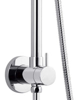 PULSE ShowerSpas 1088-CH-1.8GPM SeaBreeze II Shower System with 8" Rain Showerhead, Slide Bar and Multi-Function Hand Shower, Polished Chrome, 1.8 GPM