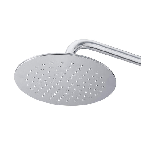 PULSE ShowerSpas 1052-CH-1.8GPM Aquarius Shower System with 8" Rain Showerhead and Magnetic Attached Hand Shower with On/Off, Polished Chrome, 1.8 GPM