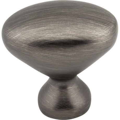 Elements 897L-BNBDL 1-1/4" Overall Length Brushed Pewter Oval Merryville Cabinet Knob