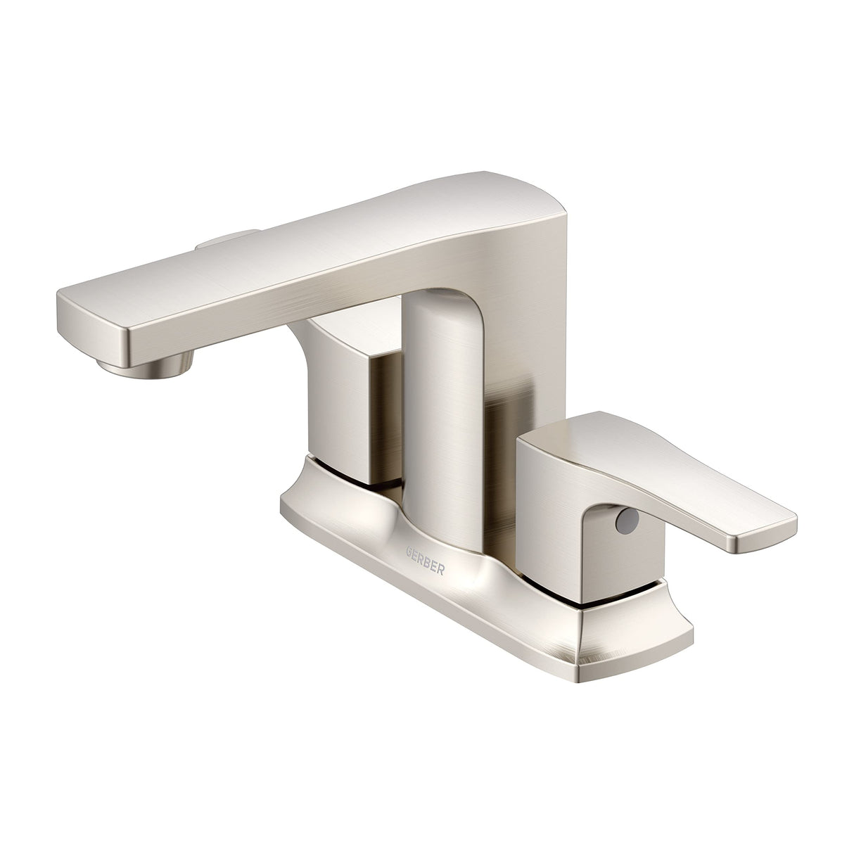 Gerber D307070BN Tribune Two Handle Centerset Bathroom Faucet - Brushed Nickel