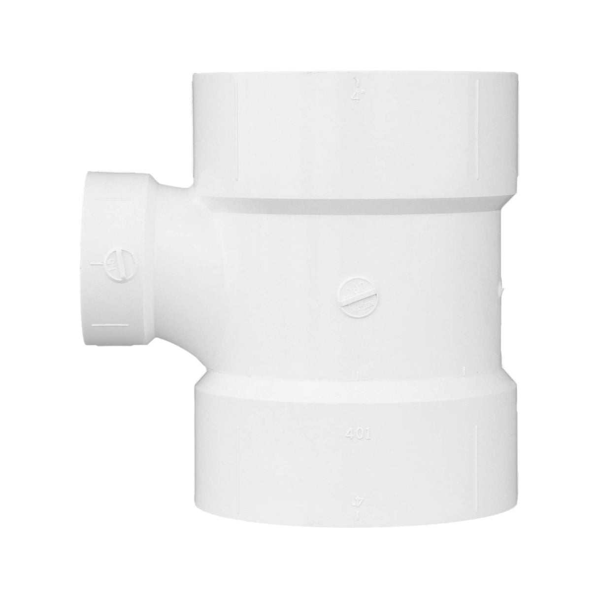 CHARLOTTE PIPE 2 x 1 1/2 x 1 1/2 DWVSANITARYTEE REDUC DWV (DRAIN, WASTE AND VENT) (1 Unit Piece)