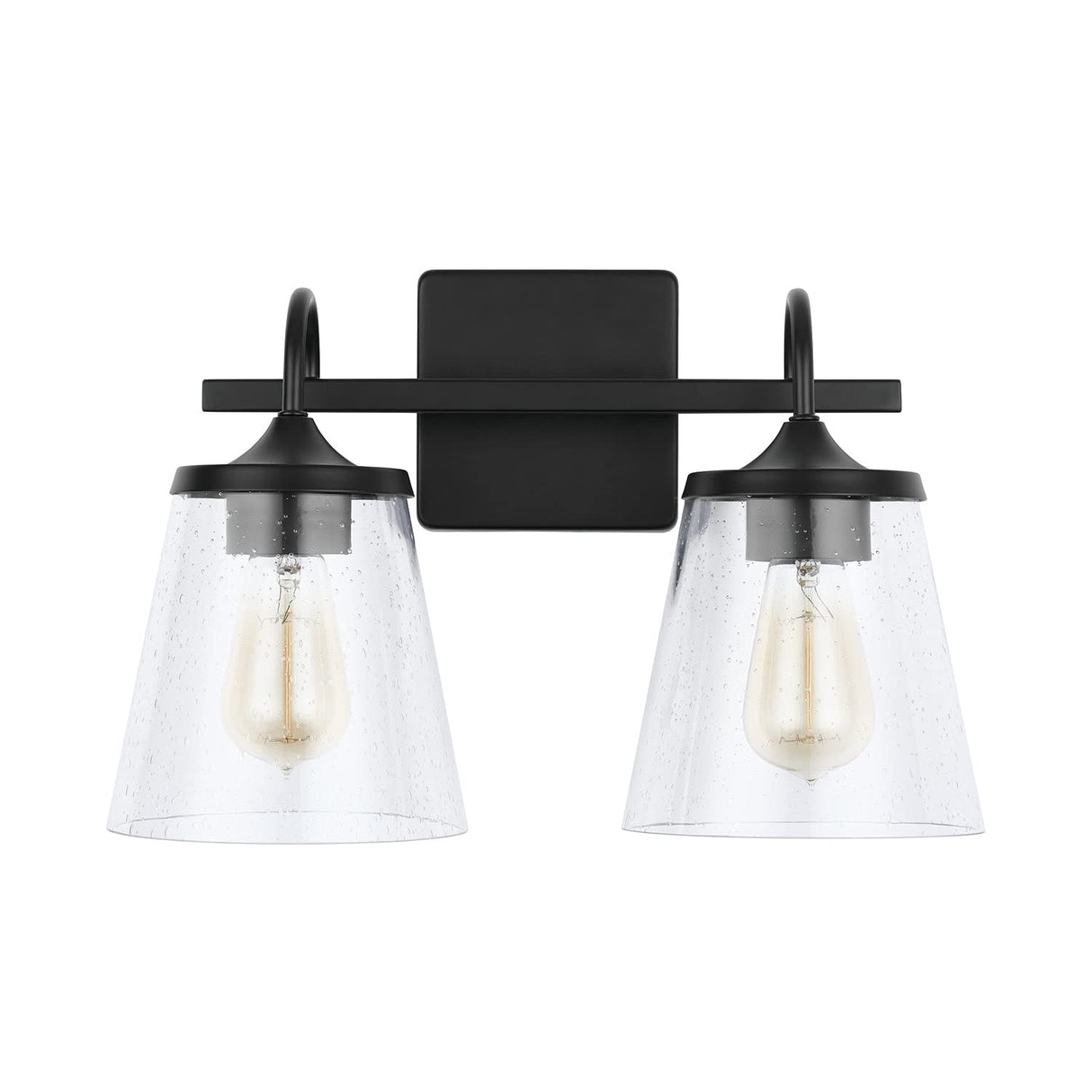 Capital Lighting 139122MB-496 Jayne 2 Light Vanity Matte Black