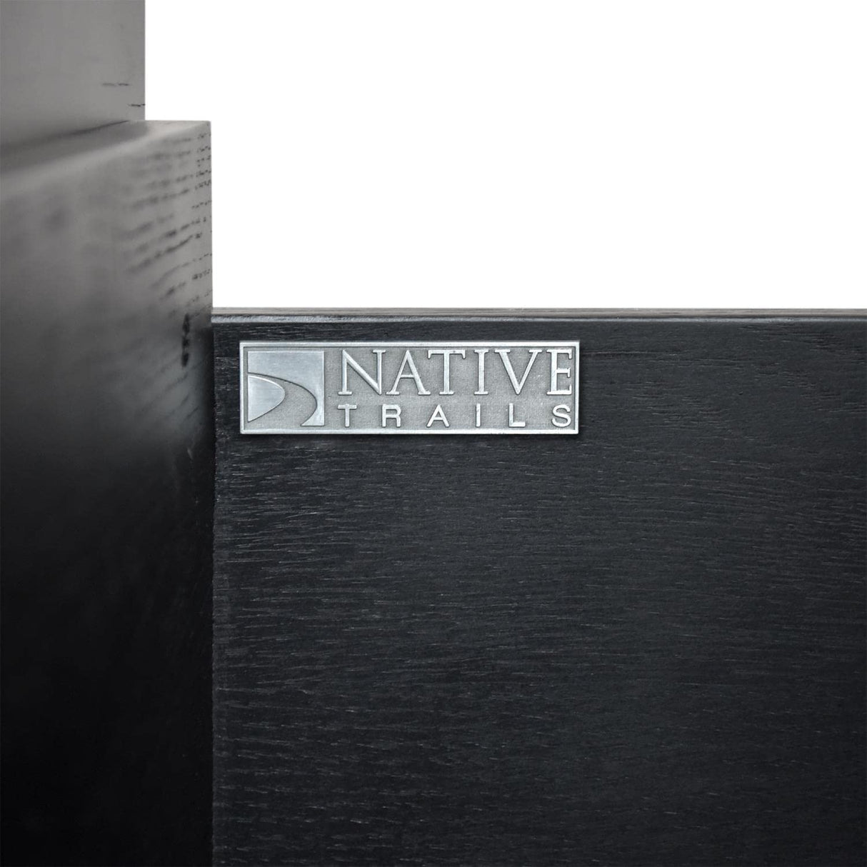 Native Trails 48" Solace Vanity in Midnight Oak with a Pearl Shelf