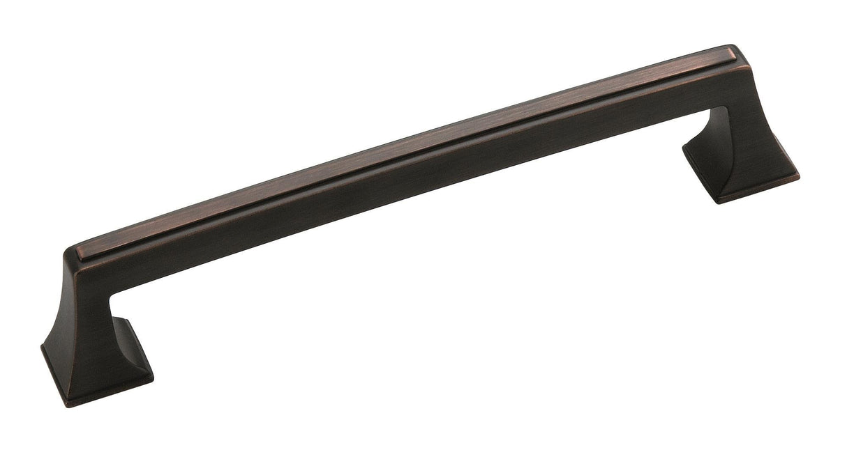 Amerock Cabinet Pull Oil Rubbed Bronze 6-5/16 inch (160 mm) Center to Center Mulholland 1 Pack Drawer Pull Drawer Handle Cabinet Hardware