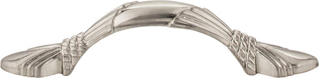Elements 3211-SN 3" Center-to-Center Satin Nickel Baroque Capri Cabinet Pull