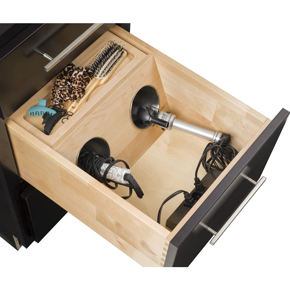 Hardware Resources PVGD15-SC 15" Powered Vanity Drawer