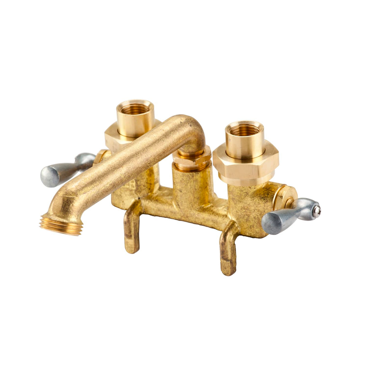 Gerber G0049530 Rough Brass Classics Two Handle Clamp On Laundry Faucet W/ I...