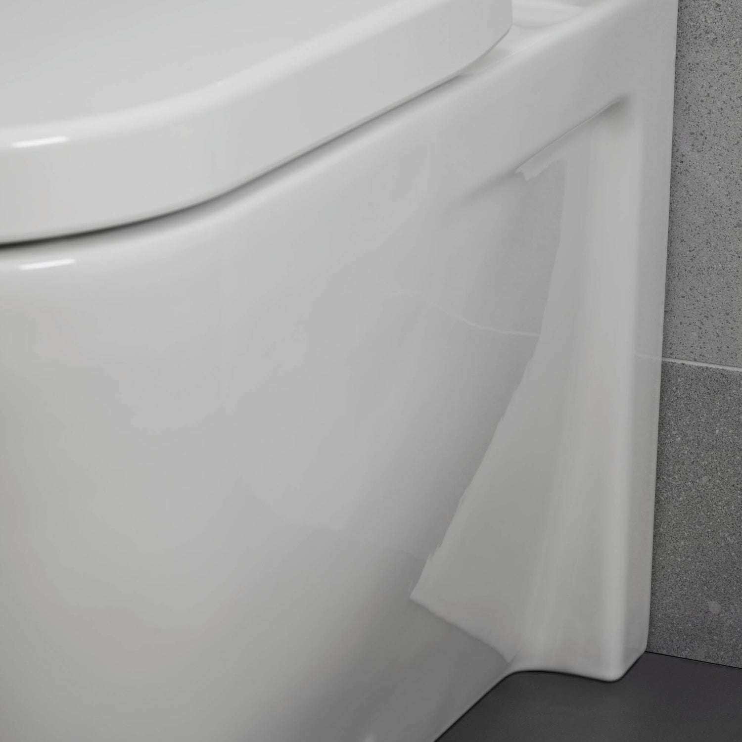 Duravit 2533590000 Wall-Mounted, Stack 2, Concealed Fixation for Sensowash C Toilet, White
