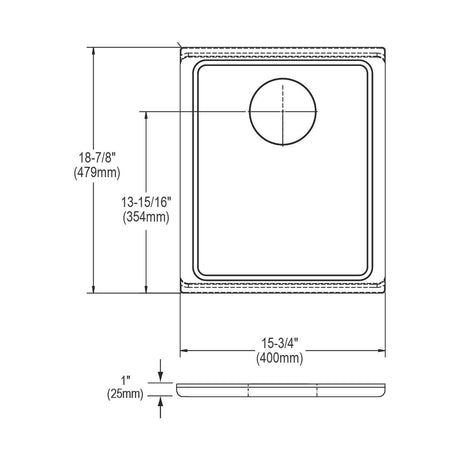 Elkay LKCBF3218HW Hardwood Cutting Board