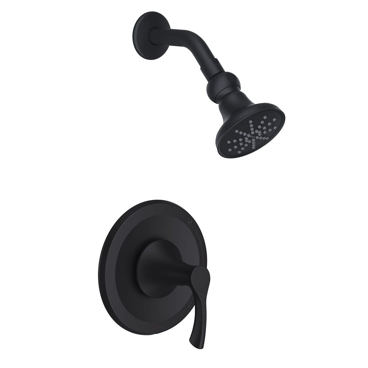 Gerber D501522BSTC Antioch Shower-only Trim Kit, 1.75GPM - Satin Black