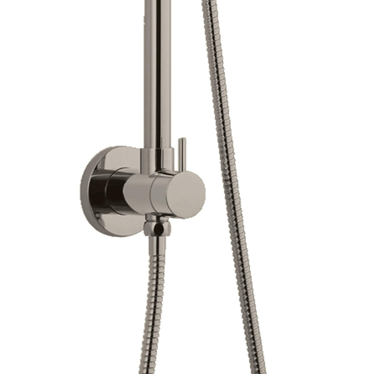 PULSE ShowerSpas 1088-BN-1.8GPM SeaBreeze II Shower System with 8" Rain Showerhead, Slide Bar and Multi-Function Hand Shower, Brushed Nickel, 1.8 GPM