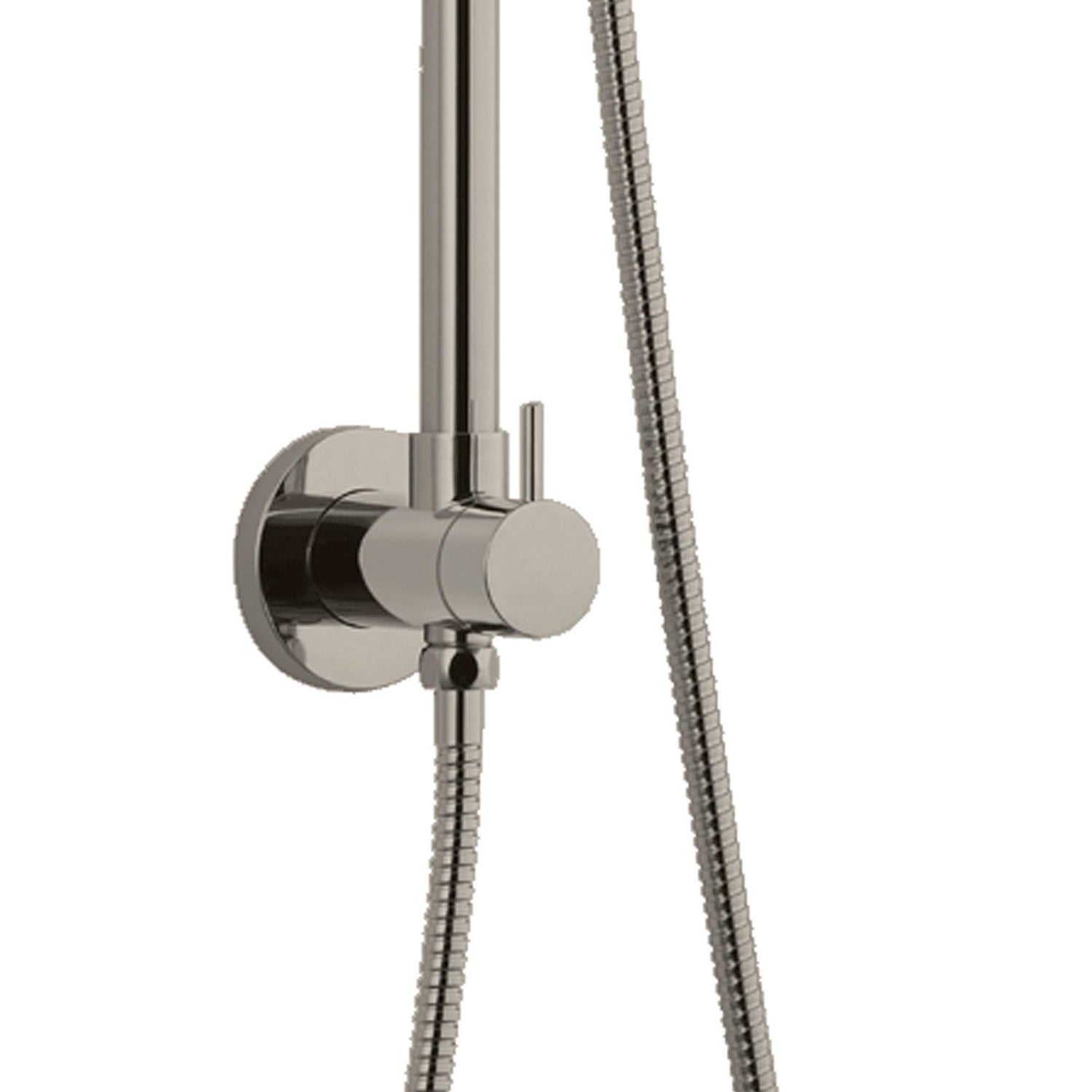 PULSE ShowerSpas 1088-BN-1.8GPM SeaBreeze II Shower System with 8" Rain Showerhead, Slide Bar and Multi-Function Hand Shower, Brushed Nickel, 1.8 GPM