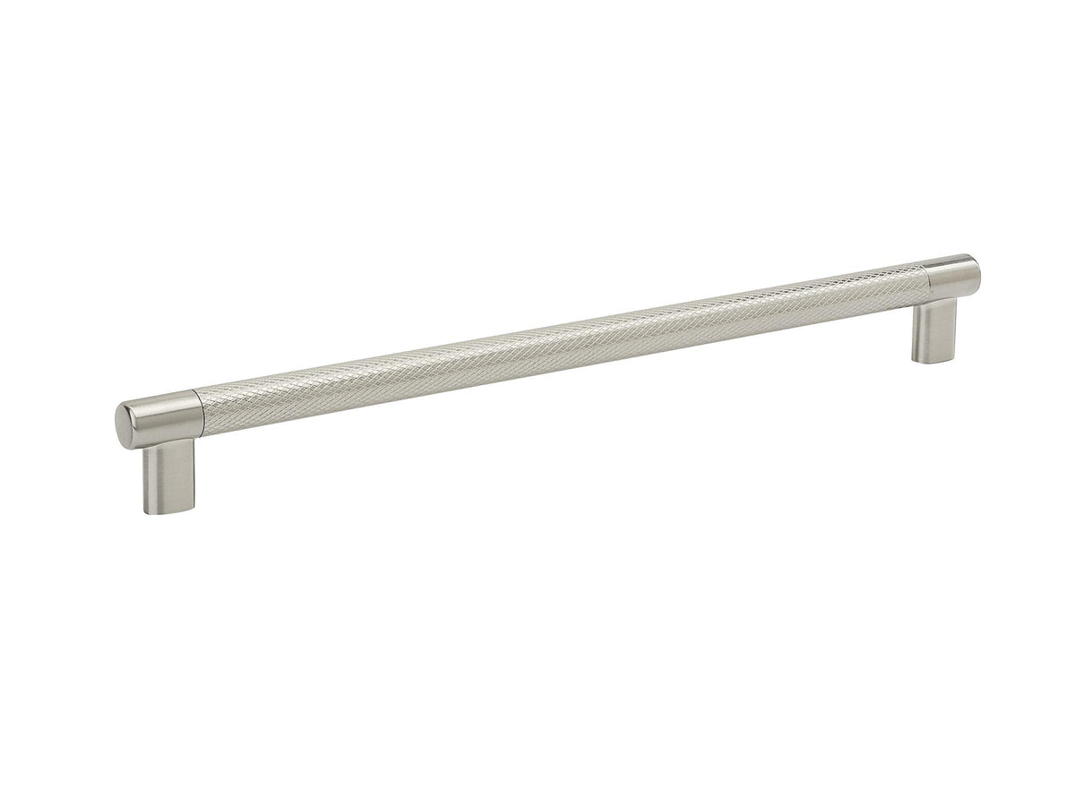 Amerock Kitchen Cabinet Pull Satin Nickel 12-5/8 in (320 mm) Center-to-Center Bronx 1 Pack Furniture Hardware Cabinet Handle Bathroom Drawer Pull