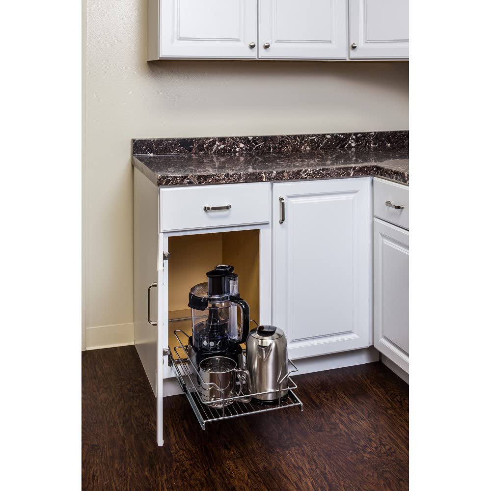 Hardware Resources MBPO18-R 15" Metal Pullout Basket