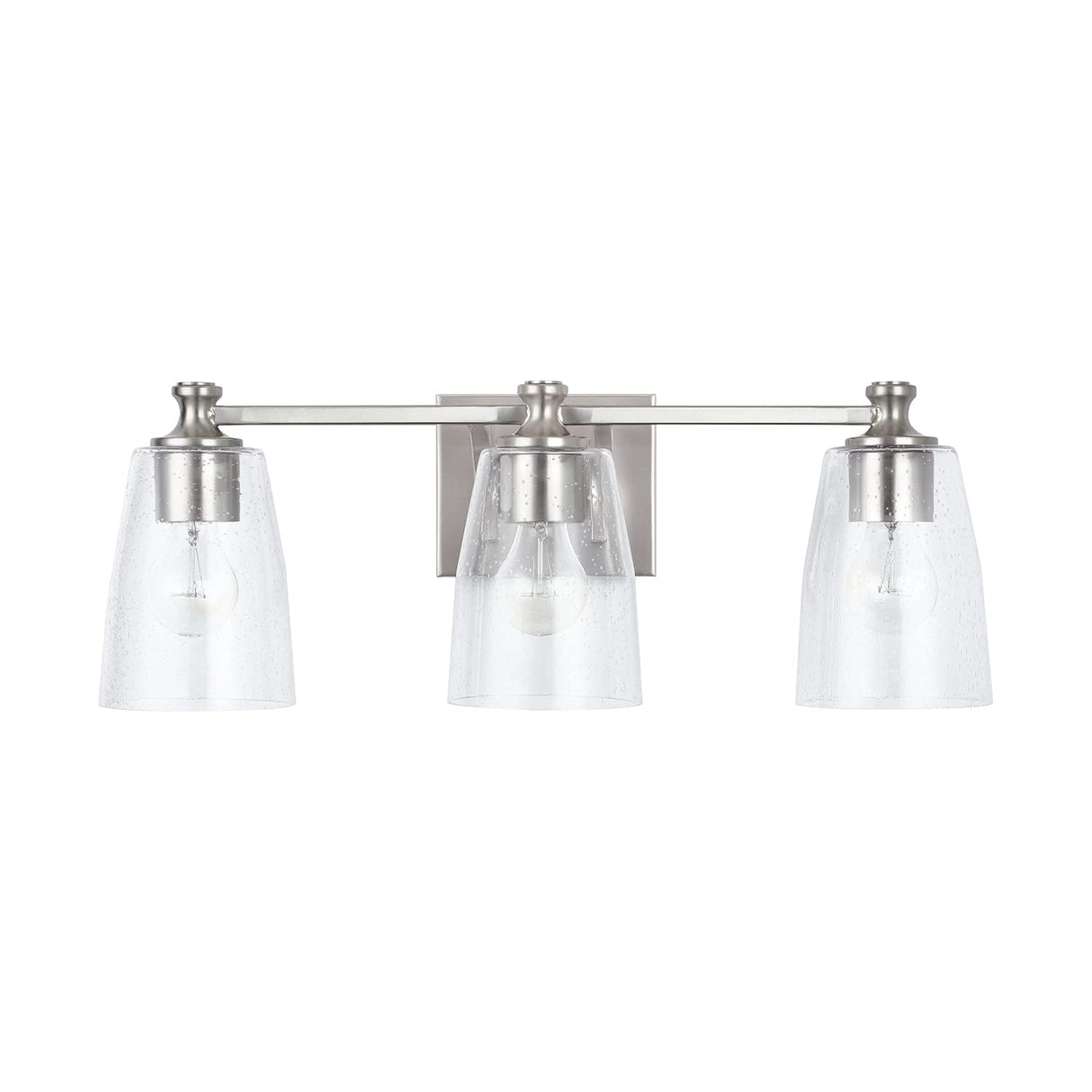 Capital Lighting 140931BN-506 Myles 3 Light Vanity Brushed Nickel