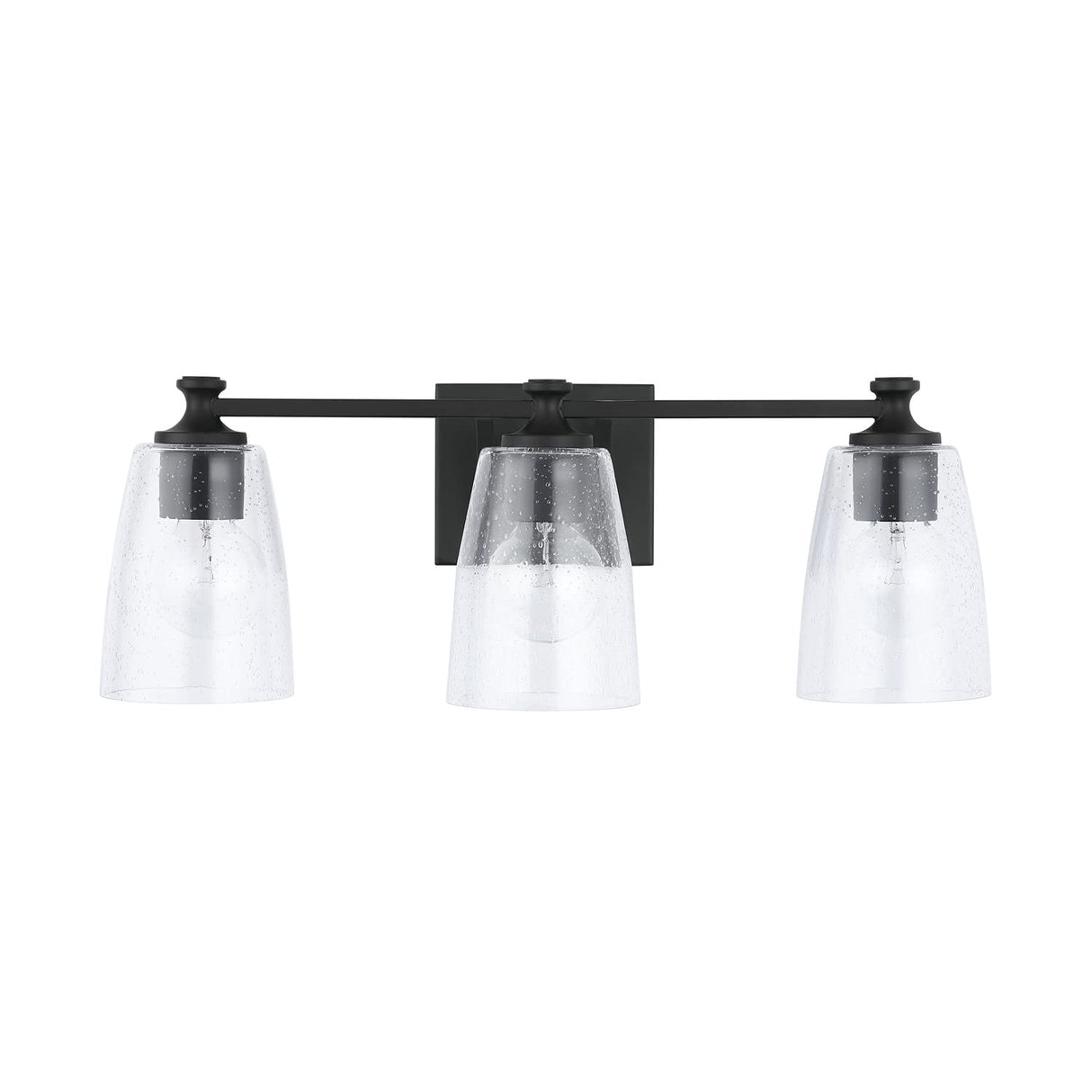 Capital Lighting 140931MB-506 Myles 3 Light Vanity Matte Black