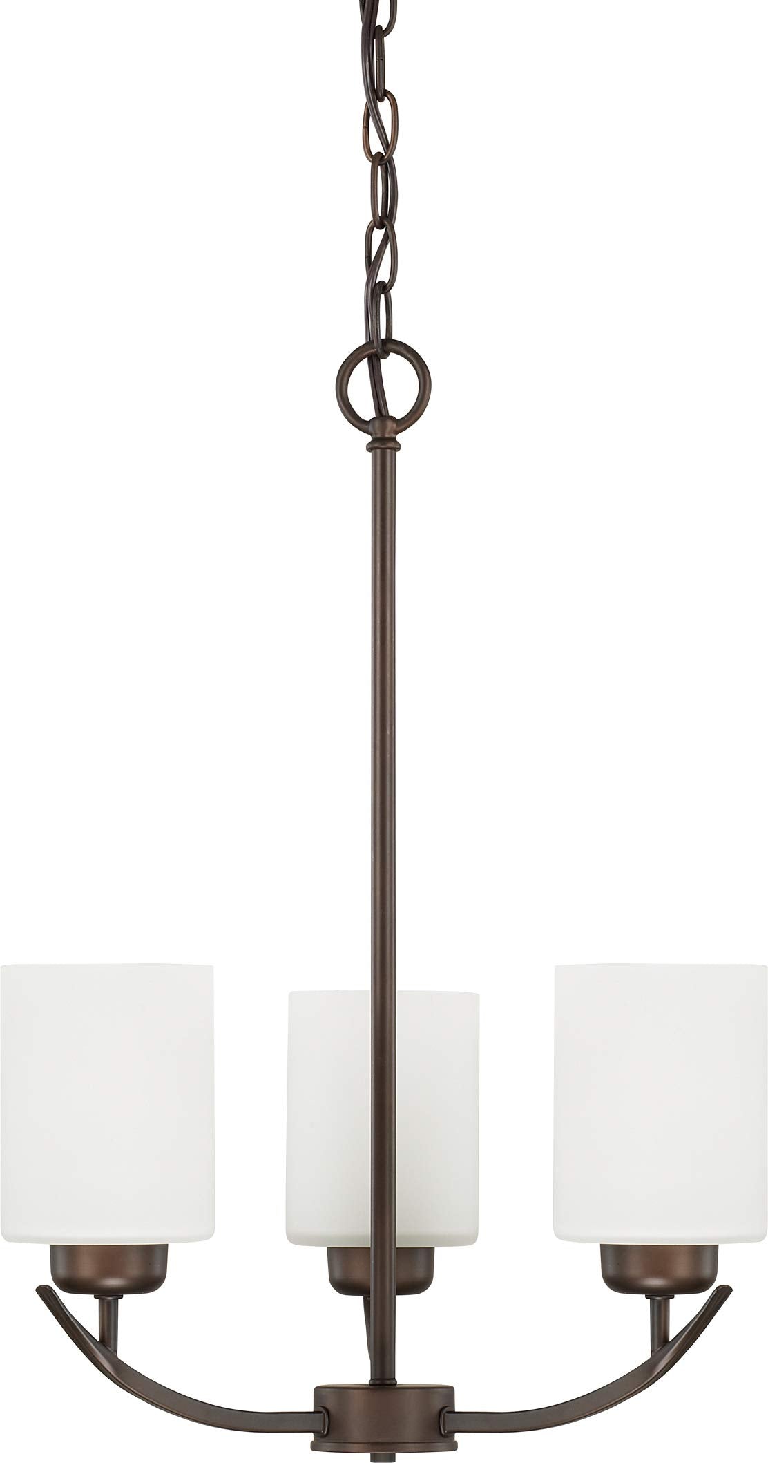 Capital Lighting 415231BZ-338 Dixon 3 Light Chandelier Bronze