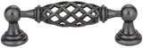 Jeffrey Alexander 749-96B-SIM 96 mm Center-to-Center Distressed Antique Silver Birdcage Tuscany Cabinet Pull