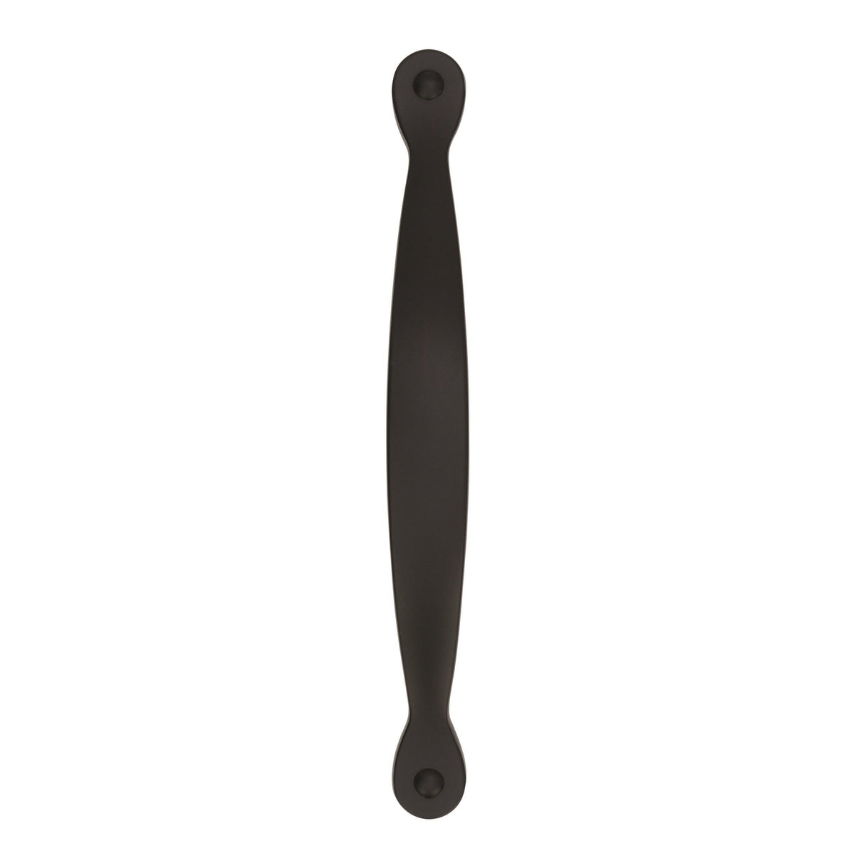 Amerock Cabinet Pull Matte Black 3-3/4 inch (96 mm) Center to Center Inspirations 1 Pack Drawer Pull Drawer Handle Cabinet Hardware