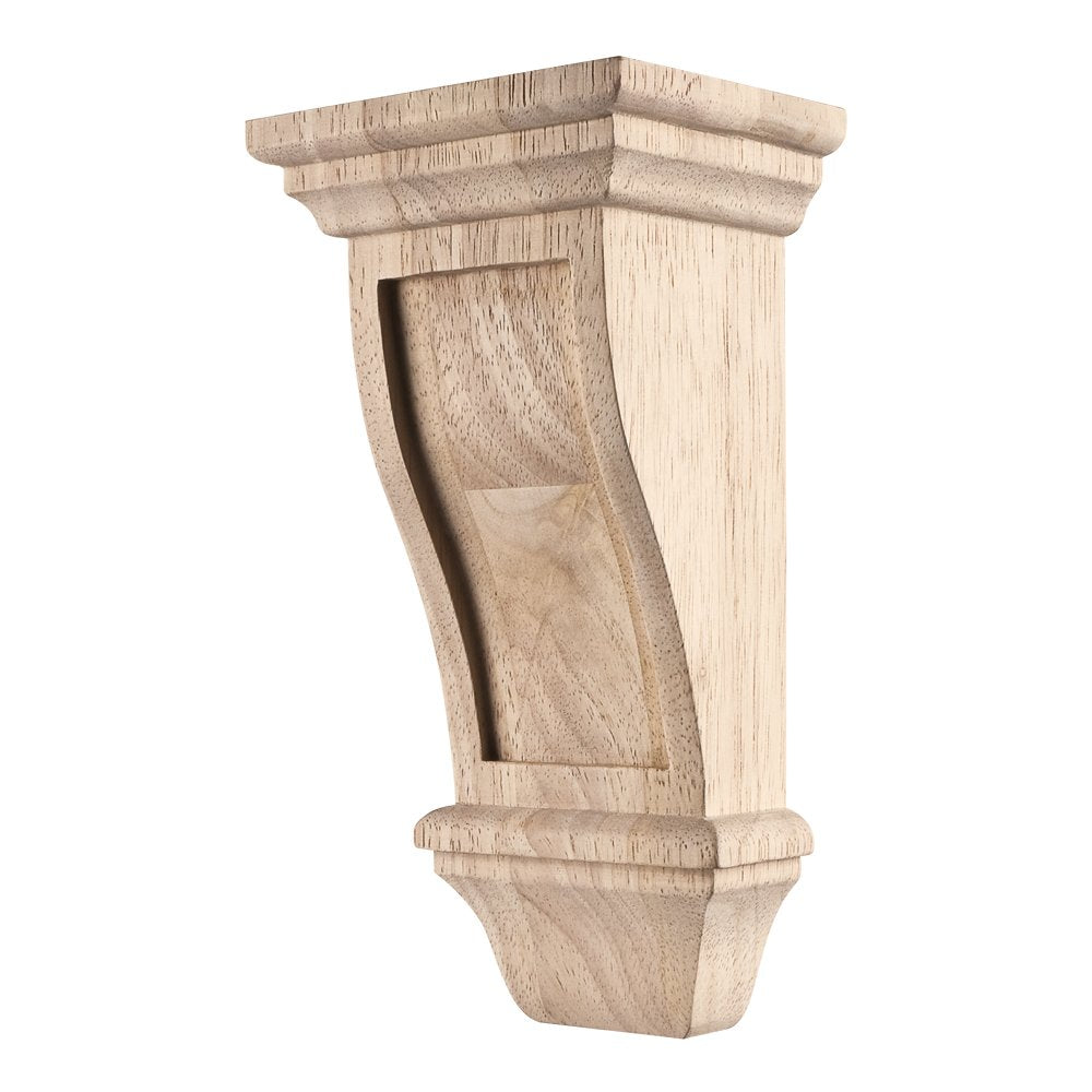 Hardware Resources COR19-1ALD 5" W x 4" D x 10" H Alder Renaissance Corbel