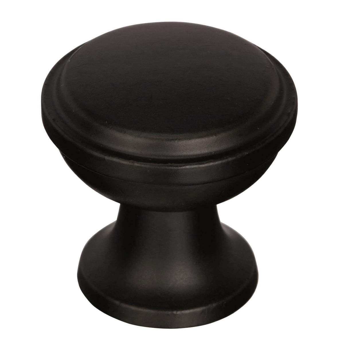 Amerock Cabinet Knob Black Bronze 1-3/16 inch (30 mm) Diameter Westerly 1 Pack Drawer Knob Cabinet Hardware