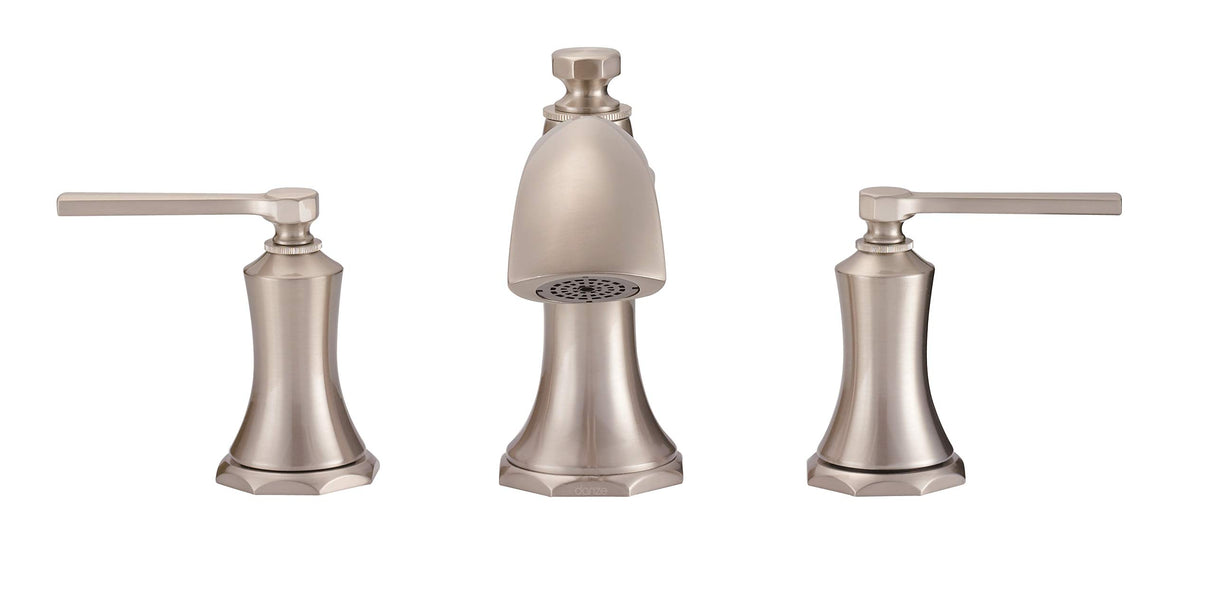 Gerber D300928BNT Brushed Nickel Draper Three Piece Roman Tub Trim Kit