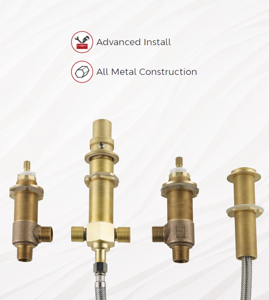 Pfister Unfinished Valve Assembly - Valves 0X6-440R