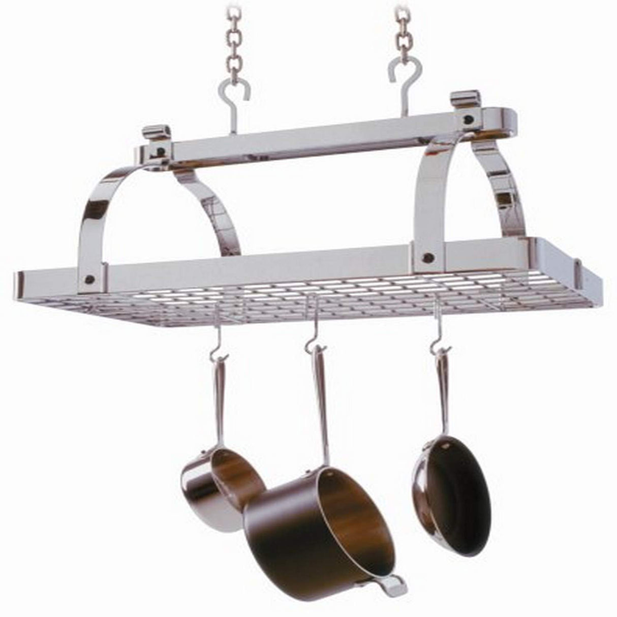 Enclume PR1NBWG CH 30" Classic Rectangle Ceiling Pot Rack w/out Center Bar CH