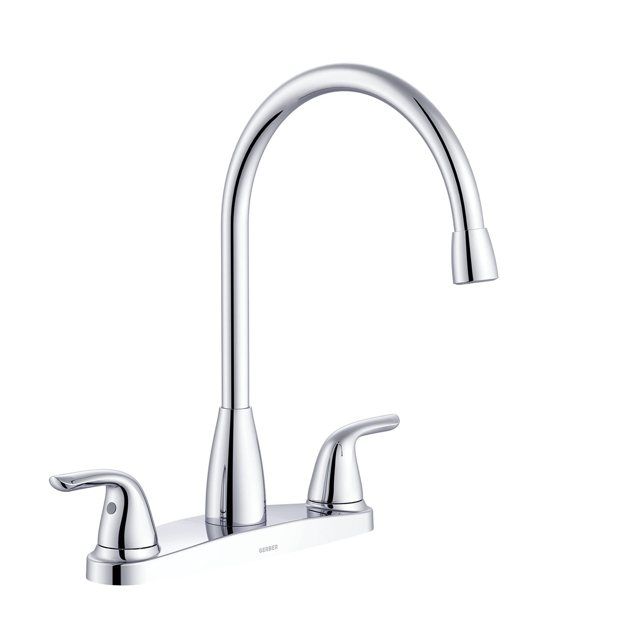 Gerber G0040168 Viper Two Handle High-arc Kitchen Faucet W/out Sidespray - Chrome