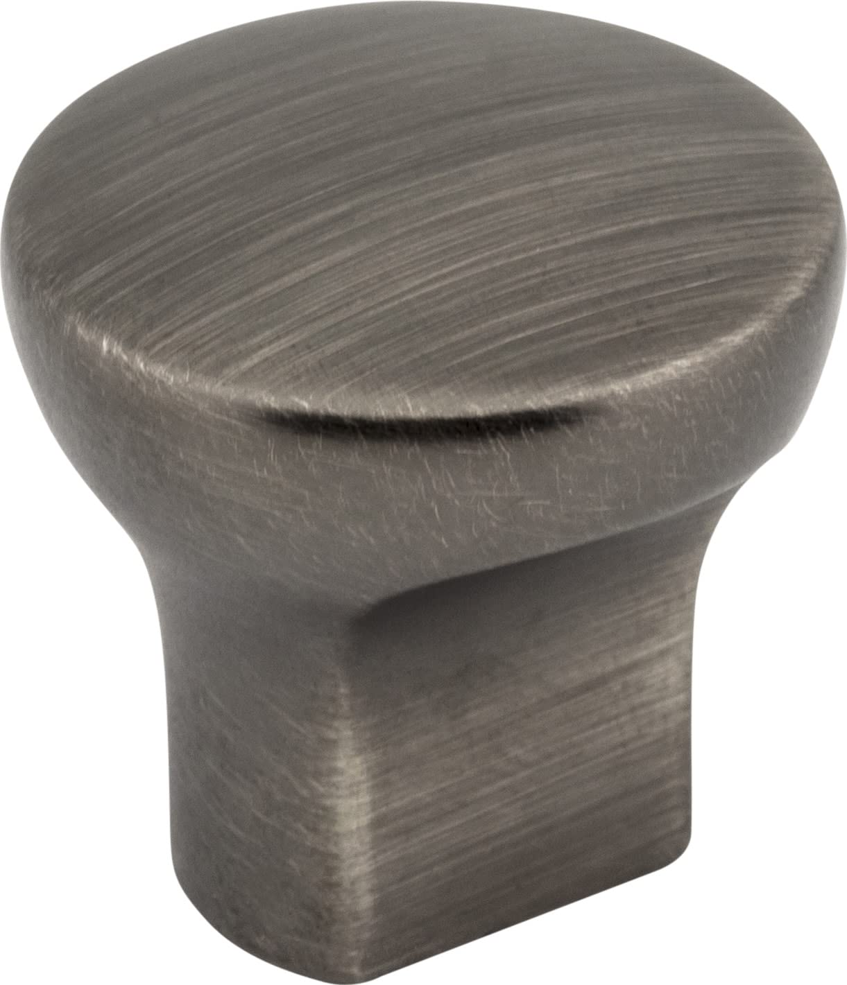 Elements 239BNBDL 1" Diameter Brushed Pewter Round Brenton Cabinet Knob