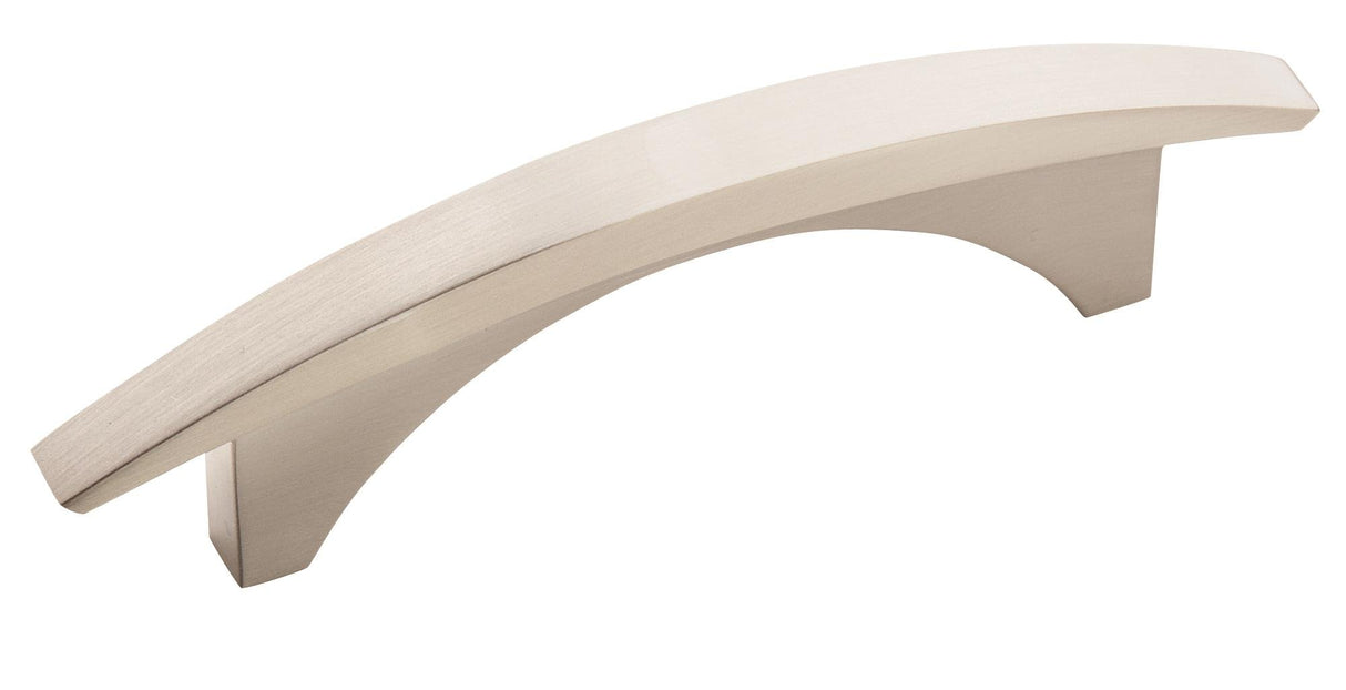Amerock Cabinet Pull Satin Nickel 3 inch (76 mm) Center to Center Essential'Z 1 Pack Drawer Pull Drawer Handle Cabinet Hardware