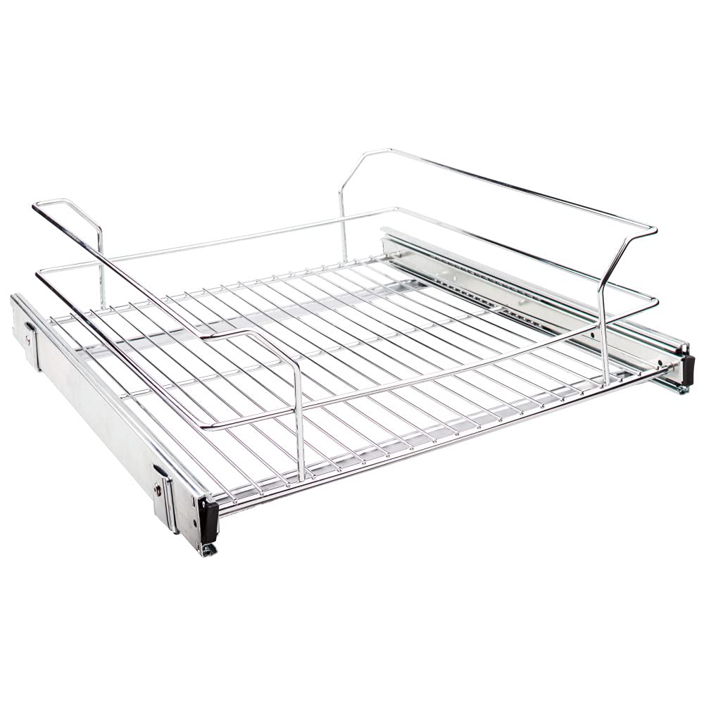 Hardware Resources MBPO21-R 18" Metal Pullout Basket