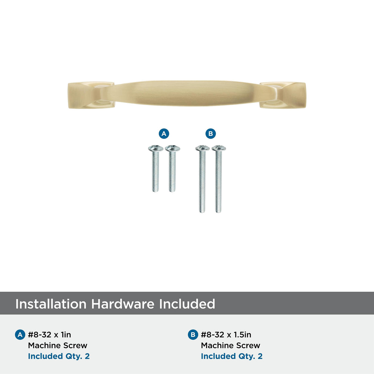 Amerock Cabinet Pull Champagne Bronze 3 inch (76 mm) Center to Center Highland Ridge 1 Pack Drawer Pull Drawer Handle Cabinet Hardware