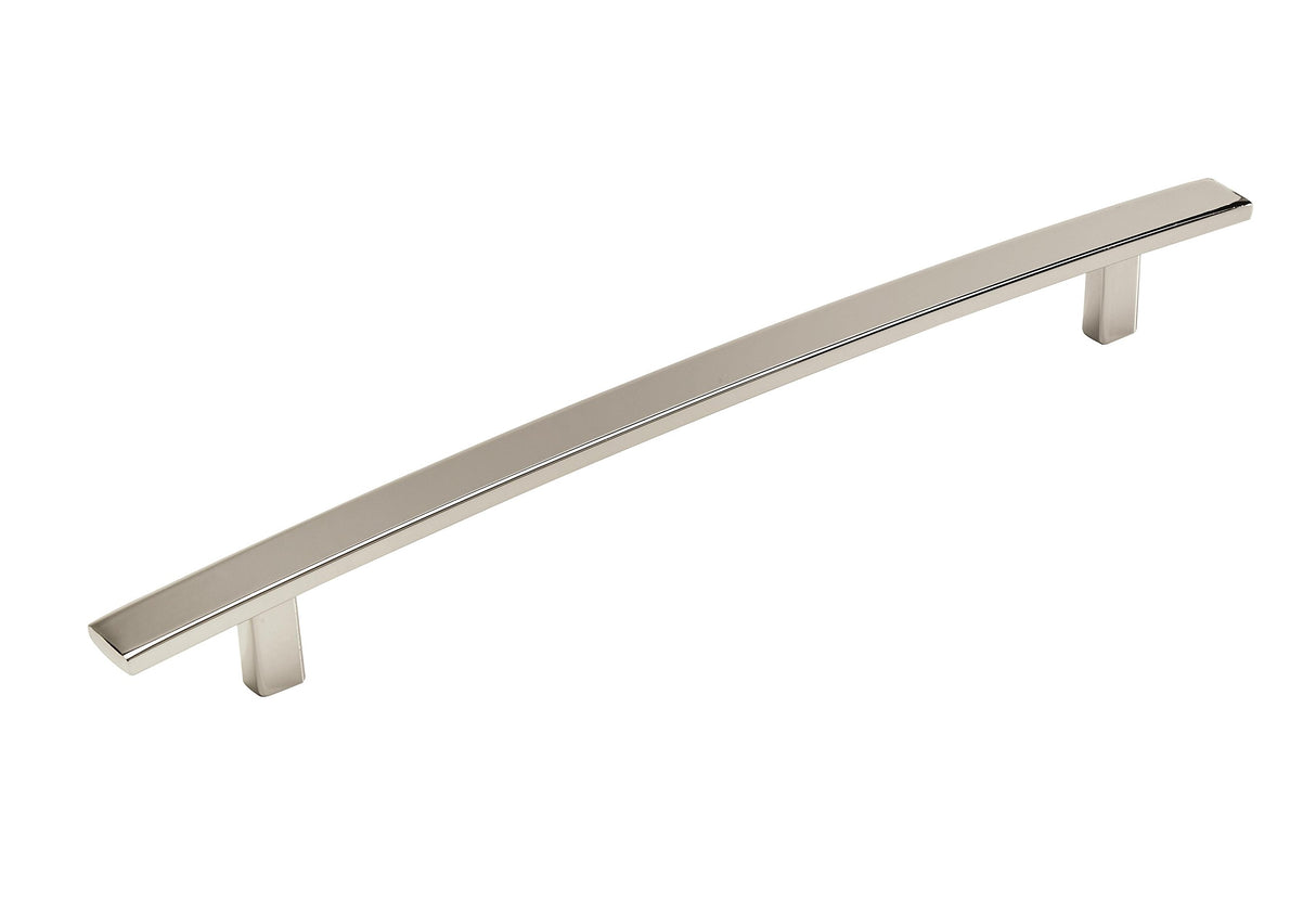 Amerock Appliance Pull Polished Nickel 12 inch (305 mm) Center to Center Cyprus 1 Pack Drawer Pull Drawer Handle Cabinet Hardware