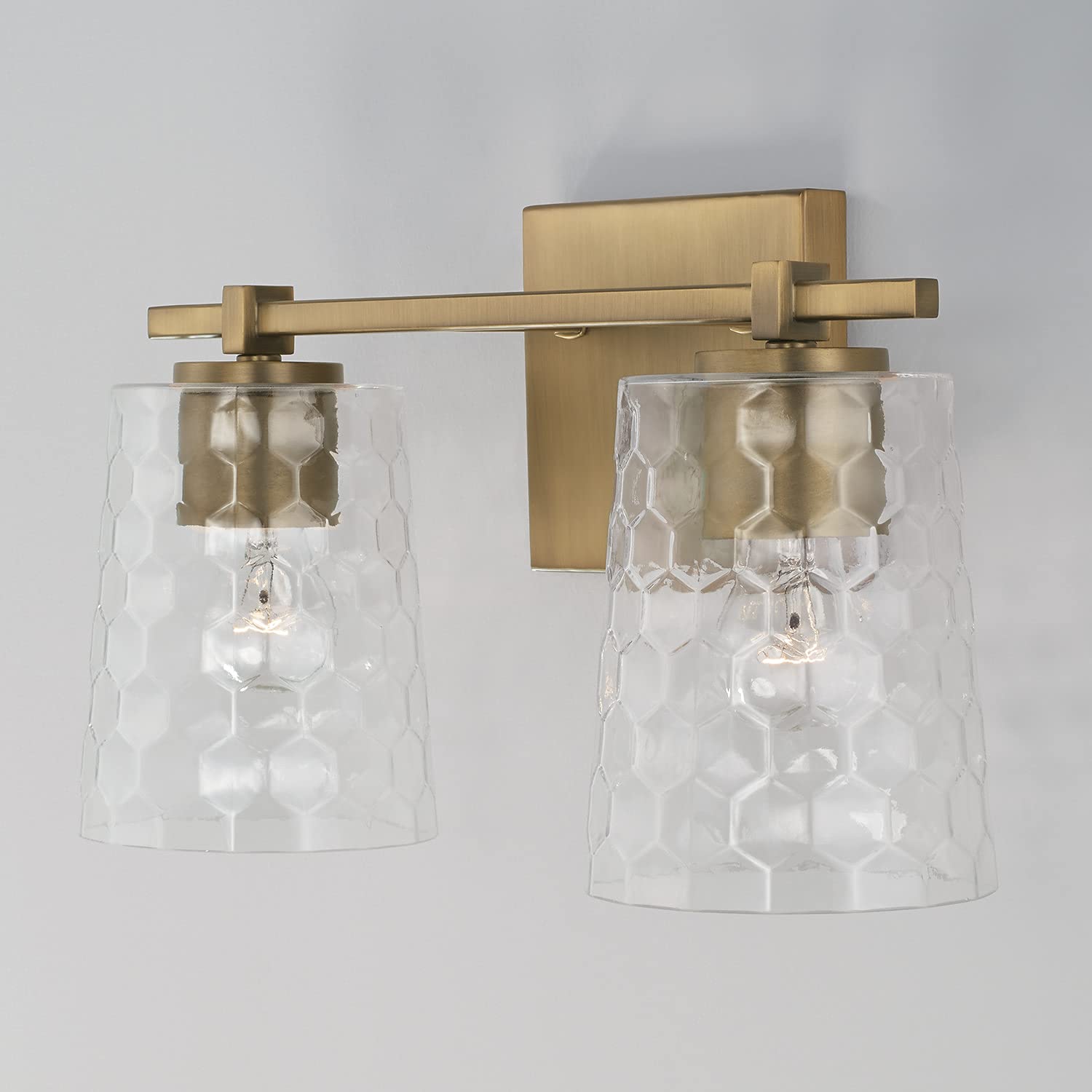 Capital Lighting 143521PN-517 Burke 2 Light Vanity Polished Nickel