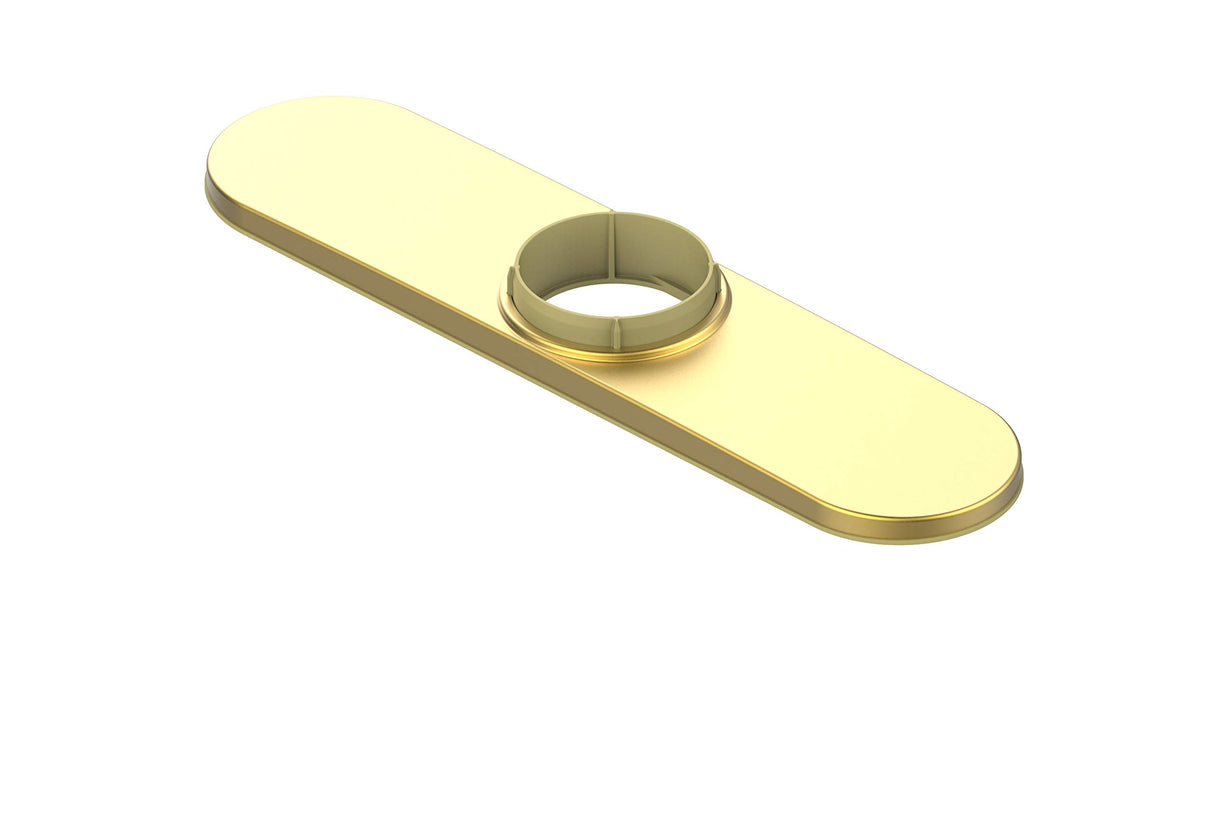 Kwikset 961201BG Neera Deckplate, Brushed Gold 961-201BG