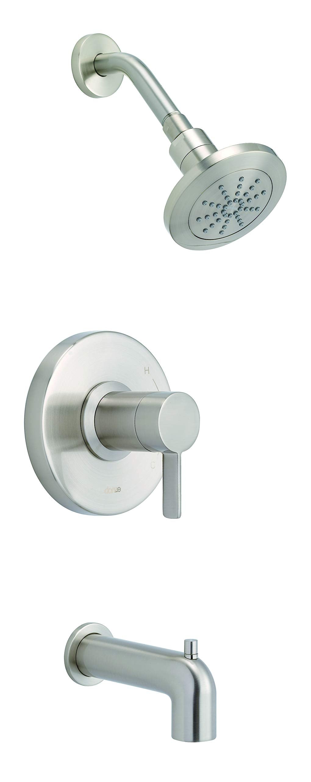 Gerber D511030BNTC Brushed Nickel Amalfi Tub & Shower Trim Kit, 1.75GPM