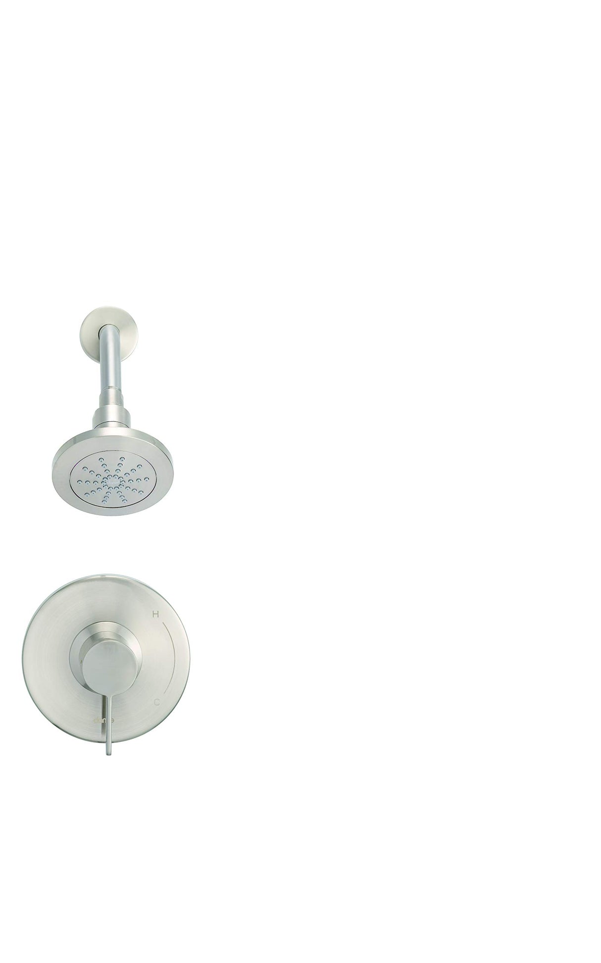 Gerber D501530BNTC Brushed Nickel Amalfi Shower-only Trim Kit, 1.75GPM