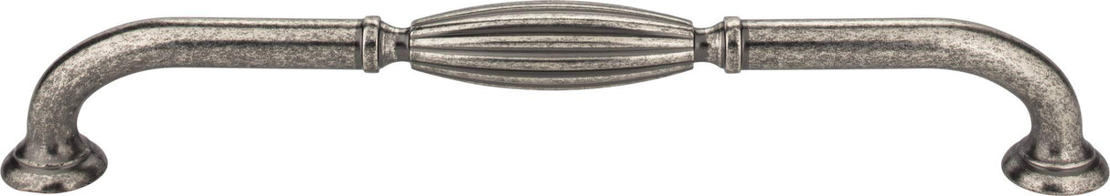 Jeffrey Alexander Z718-12BNMDL 12" Center-to-Center Distressed Pewter Glenmore Appliance Handle