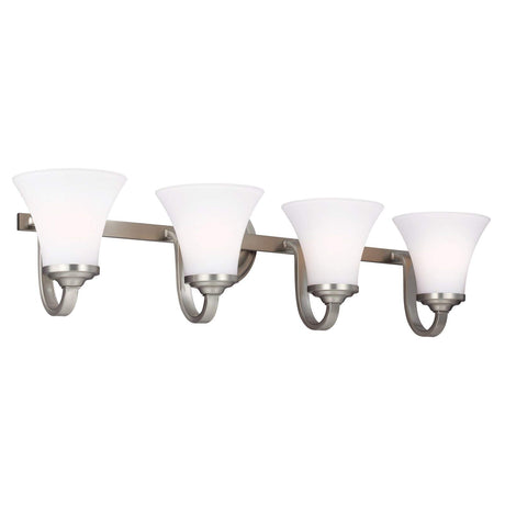 Murray Feiss VS22504SN Hamlet 4 Light Bathroom Vanity Light