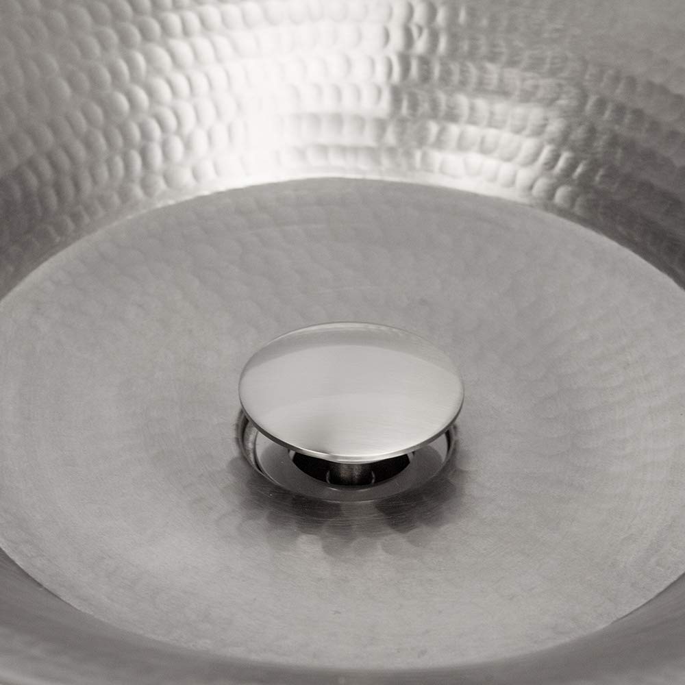 Premier Copper Products D-208BN 1.5-Inch Non-Overflow Pop-up Bathroom Sink Drain