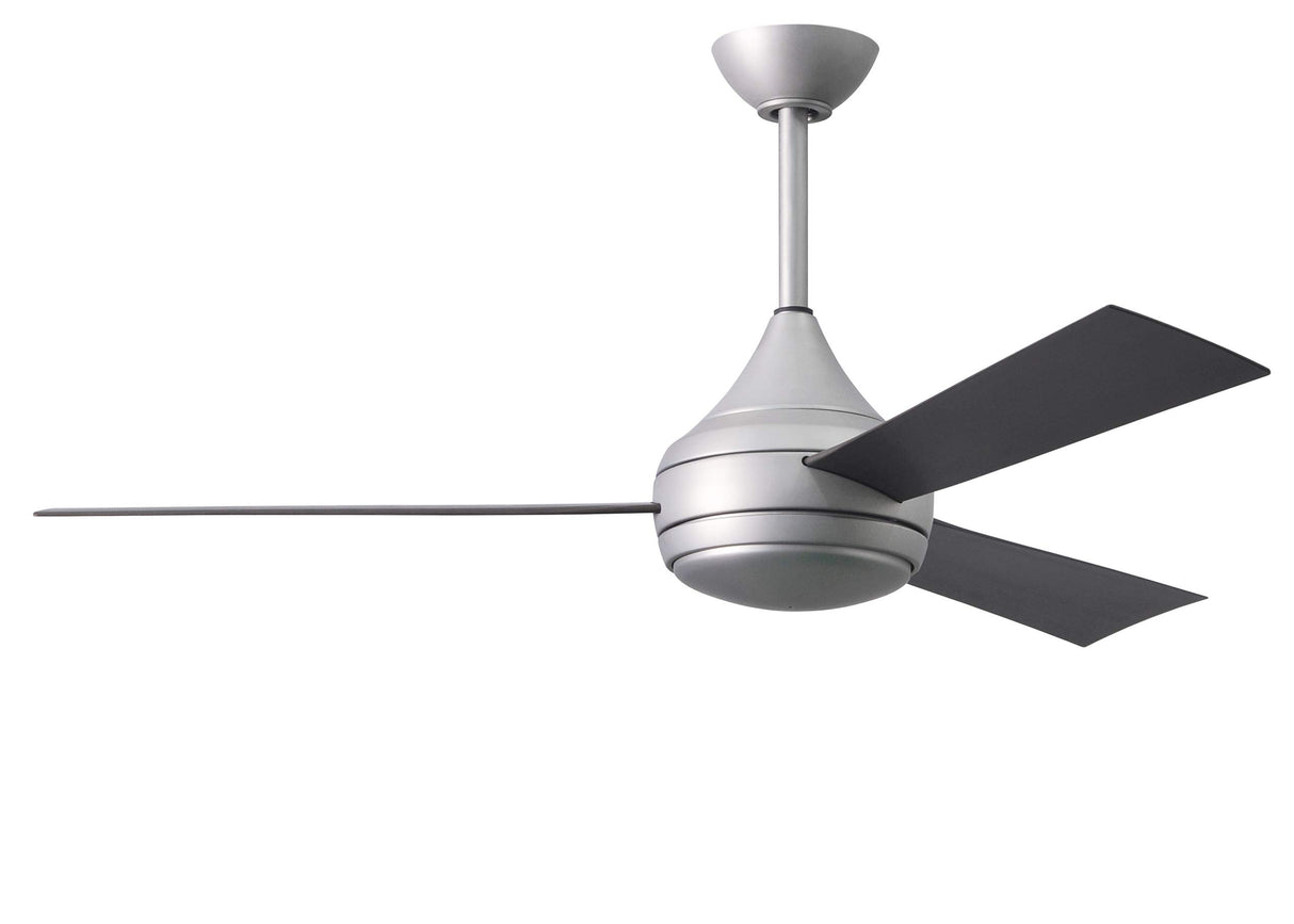 Matthews Fan DA-BS-BB Donaire wet location 3-Blade paddle fan constructed of 316 Marine Grade Stainless Steel