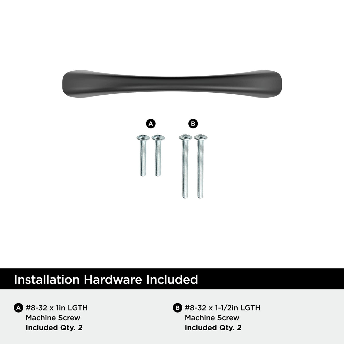 Amerock BP37230CZ Champagne Bronze Cabinet Pull 3 inch (76mm) Center-to-Center Cabinet Hardware Vaile Furniture Hardware Drawer Pull