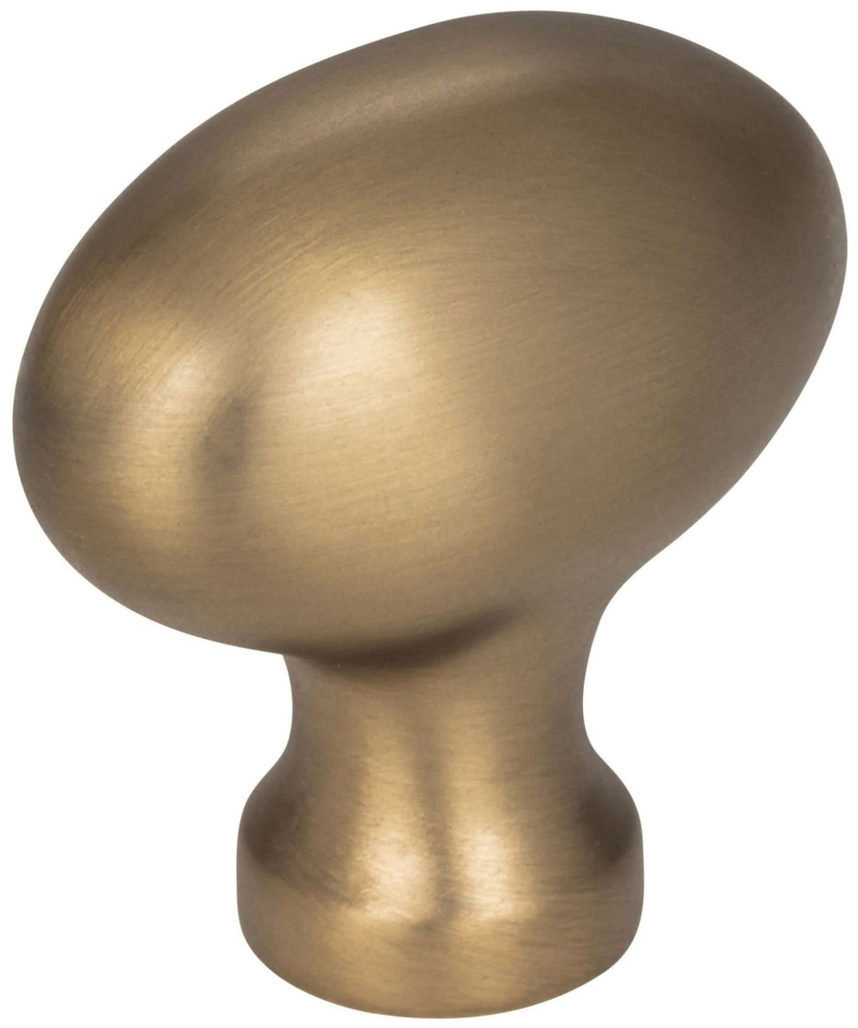 Jeffrey Alexander 3991SBZ 1-9/16" Overall Length Satin Bronze Football Lyon Cabinet Knob